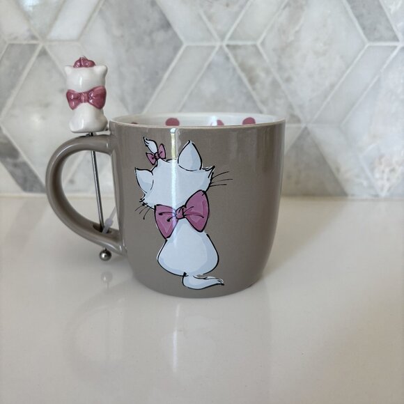 R Squared Zrike Brands Disney Aristocats Polka Dot Interior Mug with Stirrer - Picture 5 of 10